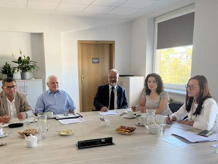 Spotkanie w Starostwie Powiatowym